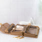 Huckle & Hutch Frankie Toiletry Bag Beige