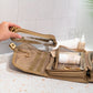 Huckle & Hutch Frankie Toiletry Bag Beige